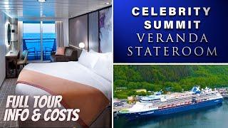 Celebrity Summit: Veranda Stateroom Full Tour, Features & Costs