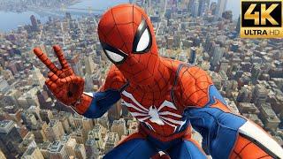 Spider-Man Remastered PC - Free Roam Gameplay (4K 60FPS)