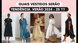 Os vestidos que estão na moda verão 2025