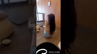 Video 360 Selebgram cantik Lepas baju cewek hot