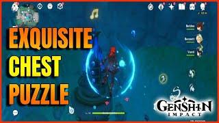 Exquisite Chest Puzzle in Faded Castle | Genshin Impact