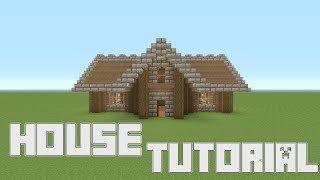 Minecraft: Easy Survival House Tutorial (#8)