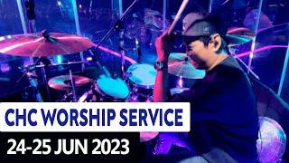 DRUM CAM @cityharvestsg // This Is The Day // My Testimony // Never Gonna Walk Alone (Jun 2023)