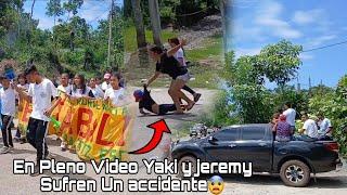 Canales Grandes del Jabali apoyan la AntorchaYaki Y Su Hijo Jeremy Sufren Un accidente.