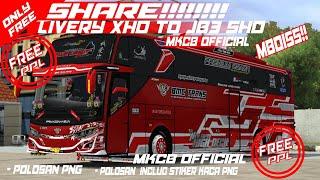 SHARE️️POLOSAN LIVERY XHD TO JB3 SHD MBOIS MKCB V4.3.1|| FREE PPL