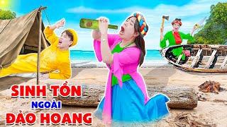 THỬ THÁCH SINH TỒN | Ăn Mọi Thứ Tìm Được Trong Vòng 24 Giờ | Biệt Đội Tấm Cám | Miu Miu Tv