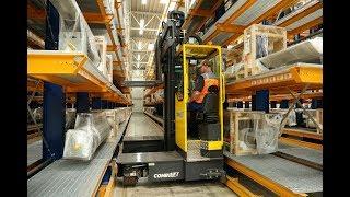 Combilift - COMBi STE Diagonal Cab - Multi directional , Stand-on Forklift - ideal for Narrow Aisles