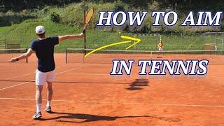 How To Aim In Tennis For Better Ball Control