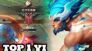 Wild Rift Master yi - Top 1 Master yi Gameplay Rank