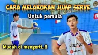 CARA MELAKUKAN JUMP SERVE UNTUK PEMULA | mudah di mengerti