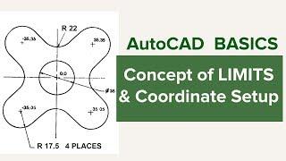 AutoCAD LIMITS and COORDINATE SETUP | AutoCAD SNAP and GRID | AutoCAD BASICS