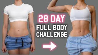 Transform Your Body With This 28 DAY FULL BODY CHALLENGE  The Best Exercises You NEED, Home Workout