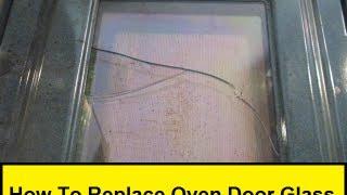 How To Replace Oven Door Glass (HowToLou.com)