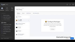 Configure Jamf Pro packages and policies for Microsoft Intune