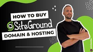  How to BUY a Domain and Hosting with SiteGround 2023 