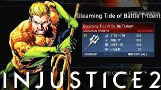 LEGENDARY GEAR RANT! I Got The Aquaman LEGENDARY GEAR! - Injustice 2 "Aquaman" Legendary Gear