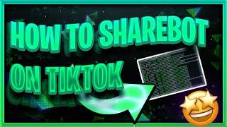 How To Get A FREE TikTok Share Bot (2022)