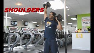 Total Shoulder Blasting Routine!  At Home or Gym