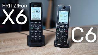 AVM FRITZ!Fon X6 im Test - FRITZ!Fon C6 vs X6