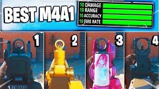 *ALL* "M4A1" IRON SIGHTS + HOW TO CHANGE THEM! (BEST M4A1 CLASS SETUP!) - Modern Warfare! MW CLASS