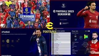 NEW PES 2021 Menu eFootball 2023 - PC