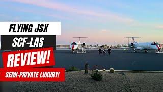 Flying JSX from Scottsdale Airport to Las Vegas, Nevada