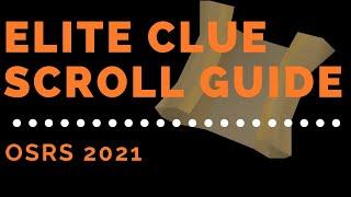 OSRS 2021 - With A Name Like That, You'd Expect A Little More Than Just... - Elite Clue Scroll Guide