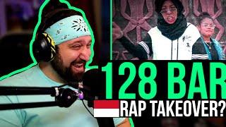 128 BAR - SOLID STREET EVOLUTION reaction! | INDONESIAN RAP TAKING OVER?