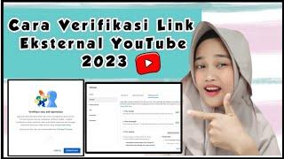 Cara Verifikasi Link eksternal YouTube 2023 pake android