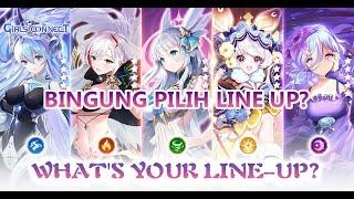 3 REKOMENDASI LINE UP F2P BAGI PEMULA - Girls Connect Idle RPG