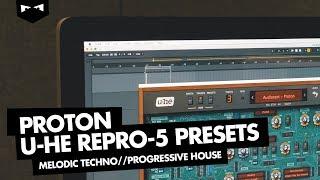 u-he Repro-5 Presets Melodic Progressive Techno (Audiotent - Proton)