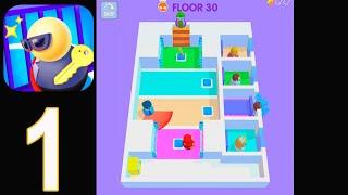 Wobble Man - Gameplay Walkthrough Part 1 - Floor 6- 30(iOS, Android)