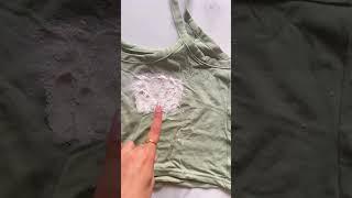 Hack To Remove Oil stain from clothes  #hack #lifehacks