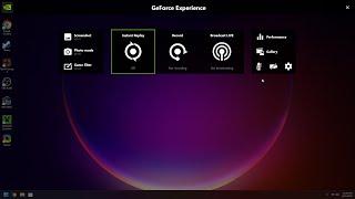 How to record using GeForce Experience / Overview