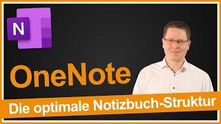 OneNote: Die optimale Notizbuch Struktur