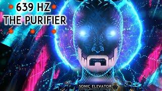 Solfeggio Frequencies 639 Hz Psychedelic Psybient ( WITH POSITIVE ENERGY VIBRATIONS ) Sonic Elevator