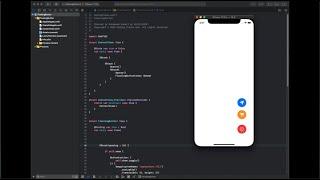 Floating Action Button Using SwiftUI | Expandable Button in SwiftUI