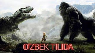 KING KONG VA DINOZAVR JANGI UZBEK TILIDA