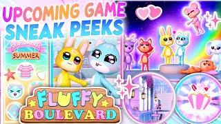  CUTE NEW ROBLOX Game COMING SOON FLUFFY BOULEVARD!  Sneak Peeks | DRESS UP & Roleplay 