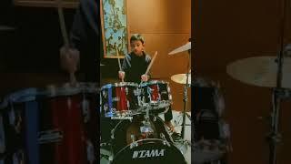 Srivalli song drum cover by tanay_drummer #shorts