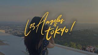 LA to TOKYO TRAVEL VLOG ️ sunset @ griffith observatory, cafe hopping, irvine, solo travel, 7-11