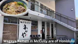 Preview: Wagaya Ramen in the McCully area