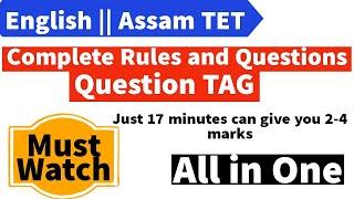 Question TAG || All in One || Assam TET