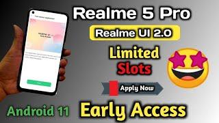 Realme 5 Pro Realme UI 2.0 Update | Realme 5 Pro Android 11 Update