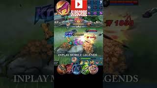 THE NEW FREYA REQUIRES NO STRATEGY | INPLAY MOBILE LEGEND #shorts #freyagameplay #freyamobilelegend