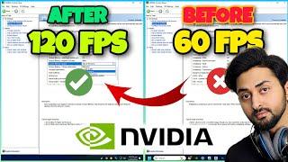 HOW TO OPTIMIZE NVIDIA GRAPHICS CARD FOR BEST GAMING POSSIBLE IN 2024 | Hindi/Urdu | THE NOOB