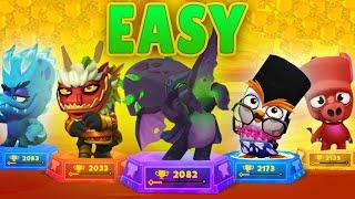 THIS SQUAD GETS YOU EASY WINS & TROPHIES IN ZOOBA!