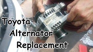 Toyota Alternator Replacement - 3.5L V6 GRFE