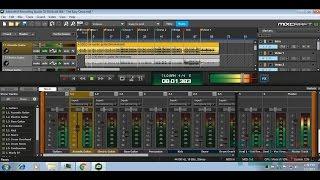 Mixcraft Pro Studio 8 Setup DEMO with VMWare Workstation 12 Pro