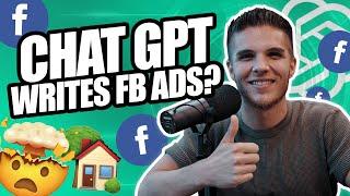 Using ChatGPT To Write Facebook Ads For Motivated Sellers | Real Estate Investing
